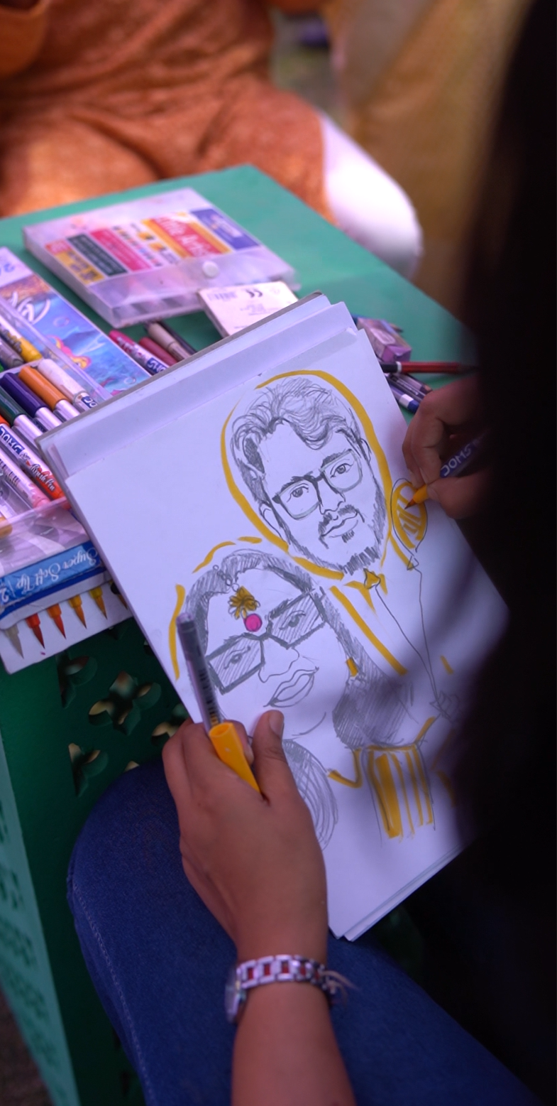 Expert Caricature Artist in Mumbai presentation outline